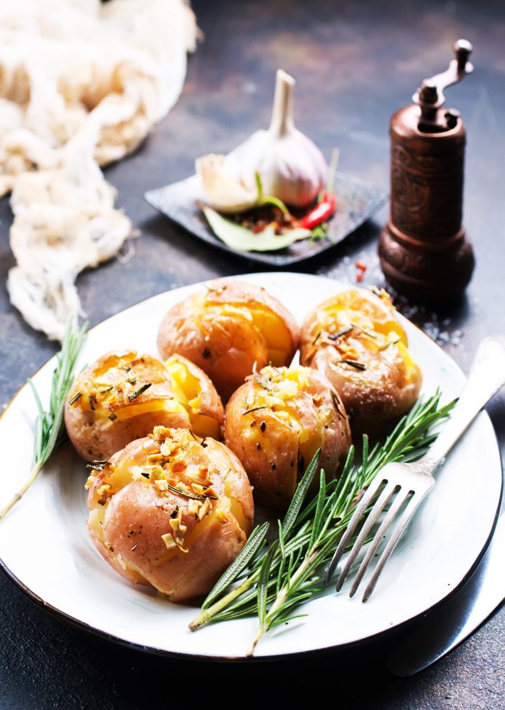 High Protein Baked Potatoes - F and B Recipes