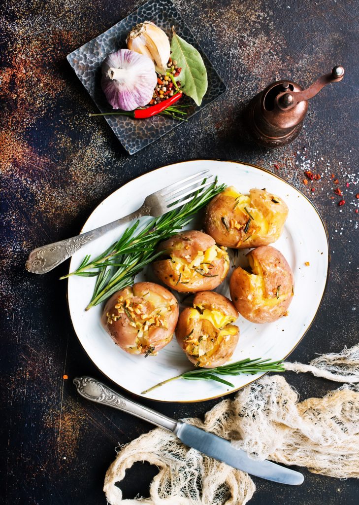 High Protein Baked Potatoes