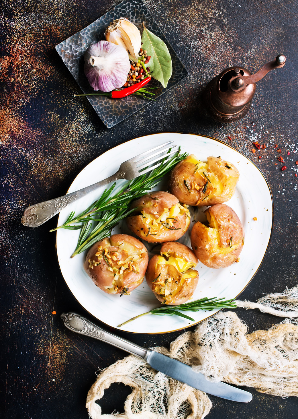 High Protein Baked Potatoes - F and B Recipes