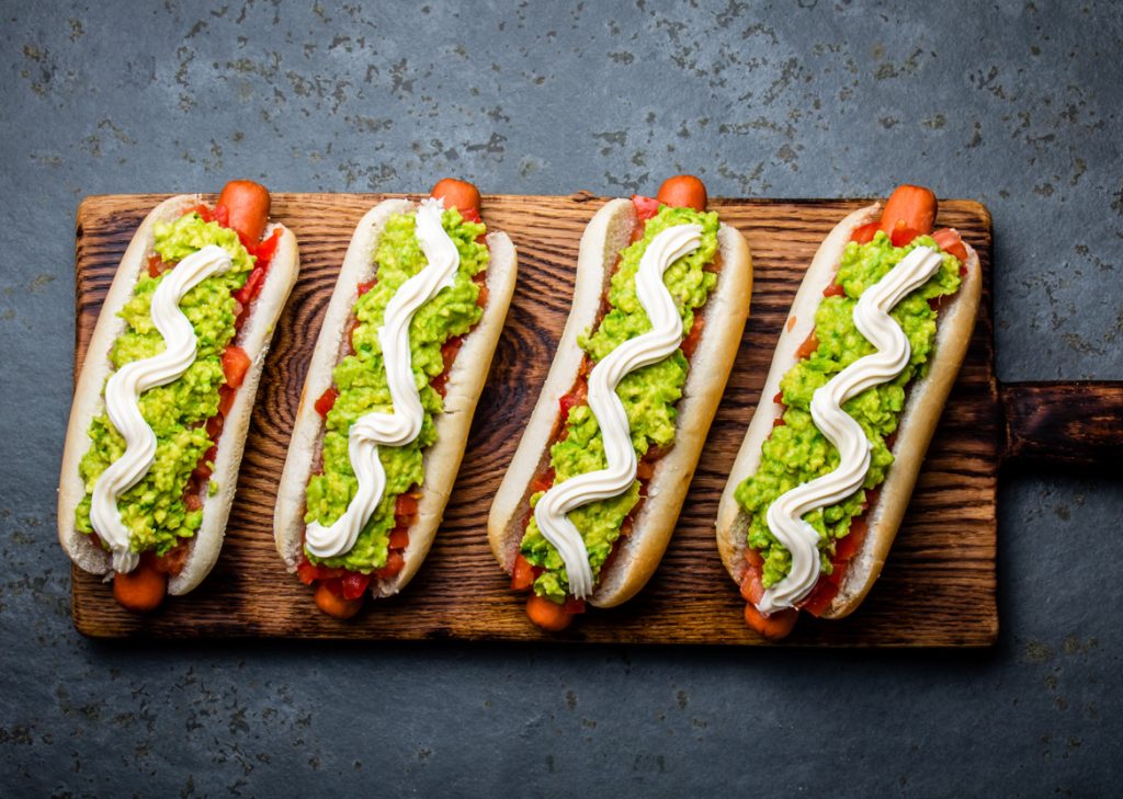 Nutty Veggie Hot Dogs