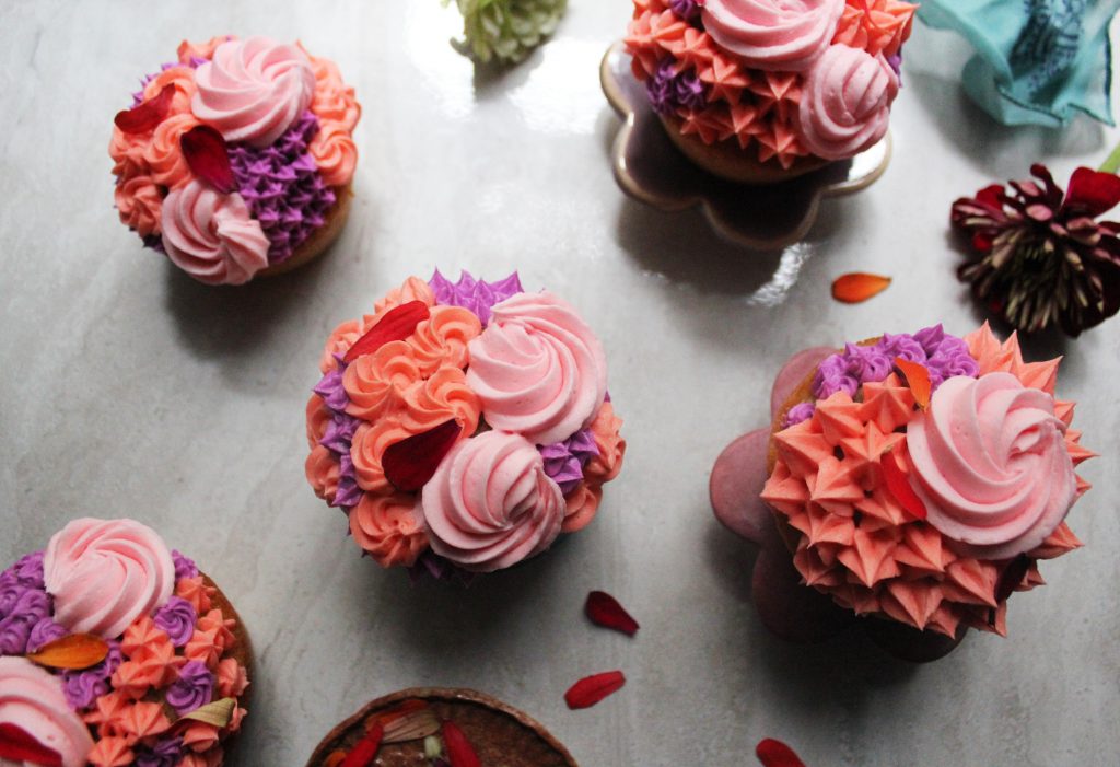 Garden Party Cupcakes