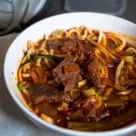 Red Braised Beef Noodle Soup 紅燒牛肉麵 (Modified Version) 