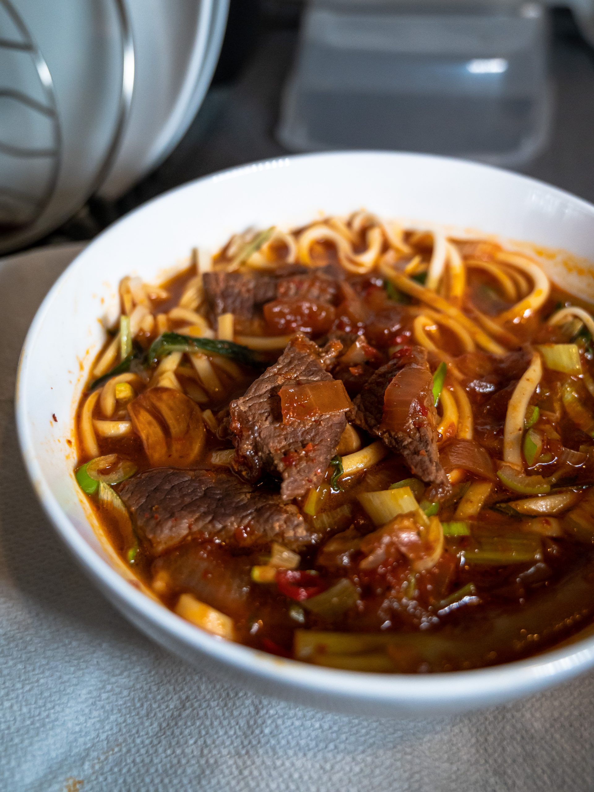 Red Braised Beef Noodle Soup 紅燒牛肉麵 (Modified Version) 