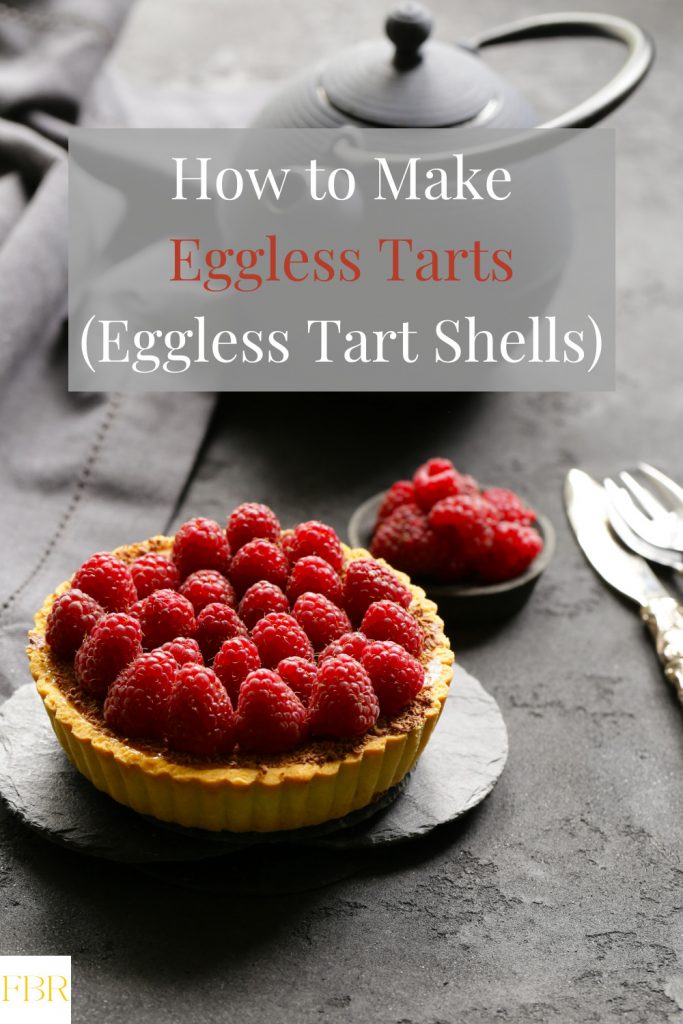 Eggless black forest tart with cherry compote - Bake with Shivesh