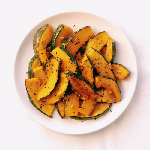 Roasted Kabocha with Miso Glaze