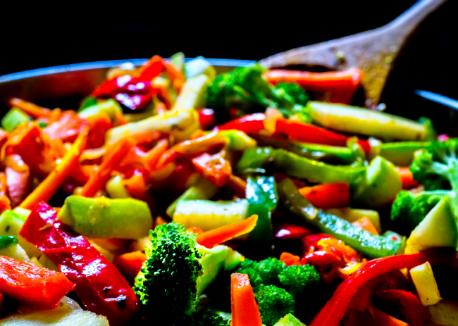 Sauteed vegetables