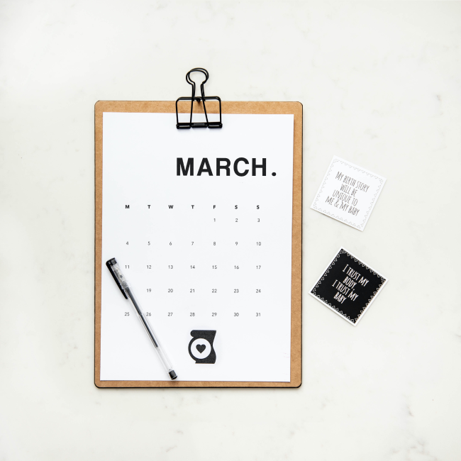 March