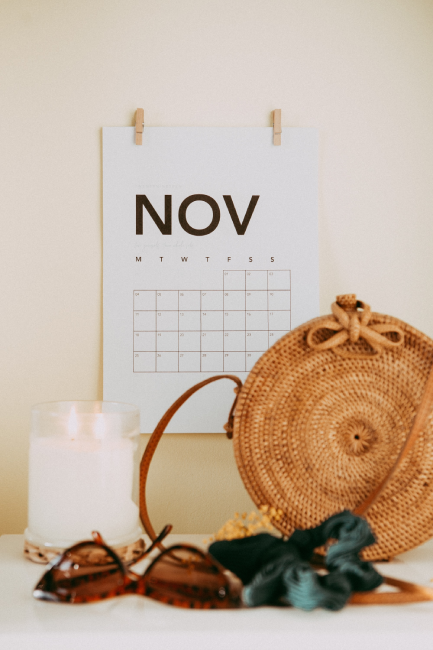 November Monthly Goals