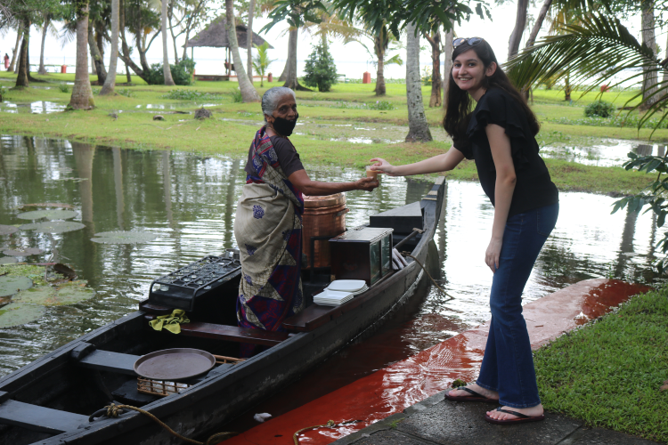 Shristi Patni at the Coconut Lagoon