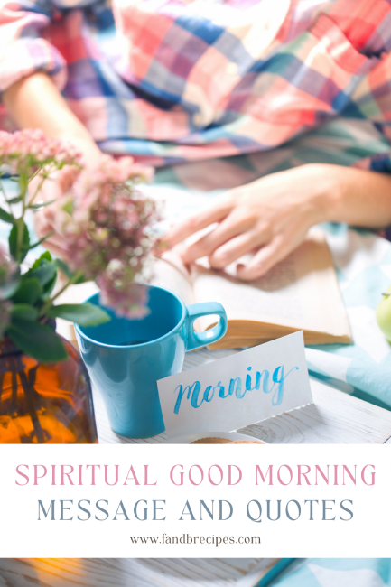 Spiritual Good Morning Message And Quotes Pin