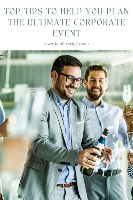 Top Tips to Help You Plan the Ultimate Corporate Event Pin
