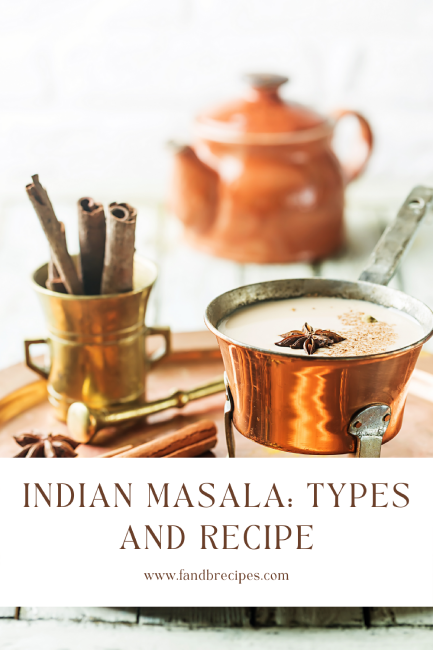Indian Masala- Types and Recipe Pin