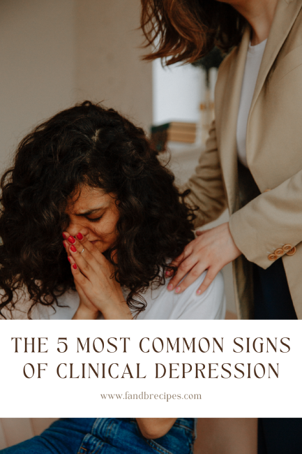 The 5 Most Common Signs of Clinical Depression Pin