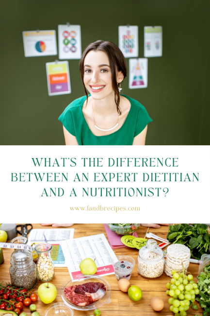 What’s The Difference Between an Expert Dietitian and a Nutritionist Pin