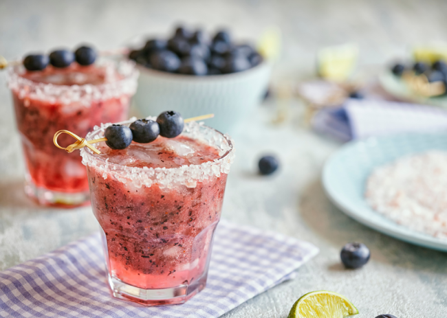 Blueberry Mojito Cocktail