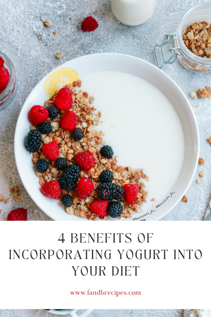 4 Benefits of Incorporating Yogurt into Your Diet Pin