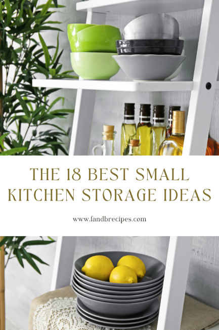 The 18 Best Small Kitchen Storage Ideas Pin