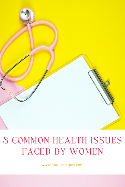 8 Common Health Issues Faced by Women Pin