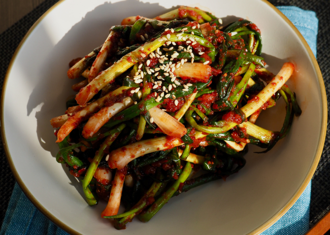 Green Onion Kimchi_Step-By-Step Recipe