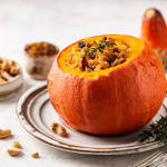 Stuffed Pumpkin With Rice_Step-By-Step Recipe