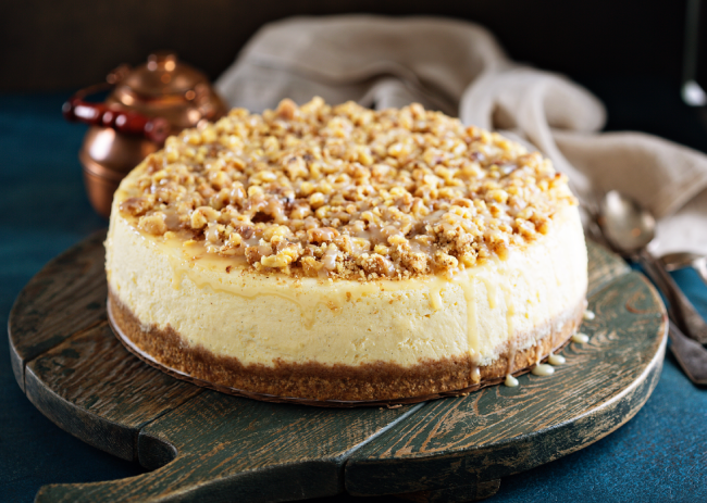 Apple Crumble Cheesecake_Step-by-Step Recipe