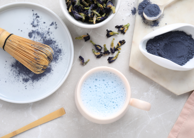 Blue Matcha Tea- Step-By-Step Recipe