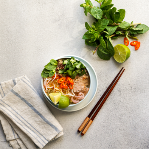 Pho Bowl StepByStep Recipe F and B Recipes